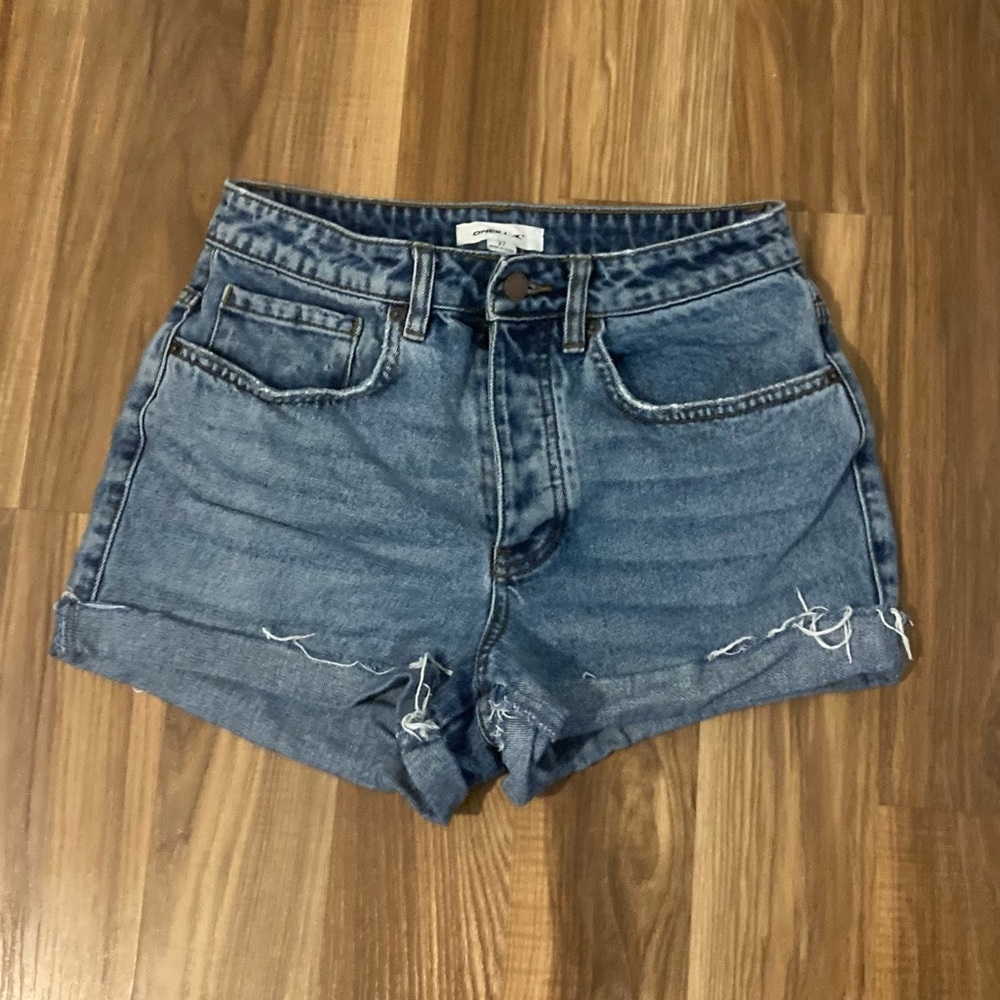 O'Neill Blue Jean Shorts Casual Summer Wear
